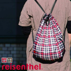 reisenthel ライゼンタール リュックサック MINI MAXI SACPACK （ 2wayナップサック トートバッグ 折りたたみ 軽量 コンパクト エコバッグ 買物 マイバッグ お買い物バッグ リュック 持ち運び 旅行 携帯 サブバッグ ）