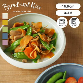 CHIPS チップス Bread and Rice パンとごはんと… たべやすい器 プレート 17cm 磁器 美濃焼 （ 食洗機対応 電子レンジ対応 皿 お皿 深皿 中皿 食べやすい すくいやすい サラダ 丼 どんぶり 煮込み料理 一品料理 おしゃれ ）