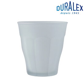 DURALEX デュラレックス ピカルディ フロスト ホワイト 310ml（ 食洗機対応 電子レンジ対応 DURALEX グラス ガラスコップ カップ タンブラー シンプル 丈夫 強度 熱湯 OK 機能性 家庭用 飲食店 来客用 おしゃれ ）