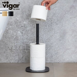 Vigar BK[ [X gCbgy[p[ z_[ ZENSE Toilet Paper Roll Holder i gCbgy[p[XgbJ[ gCbgy[p[X^h [ X^h ؁[p[[ gCbgy[p
