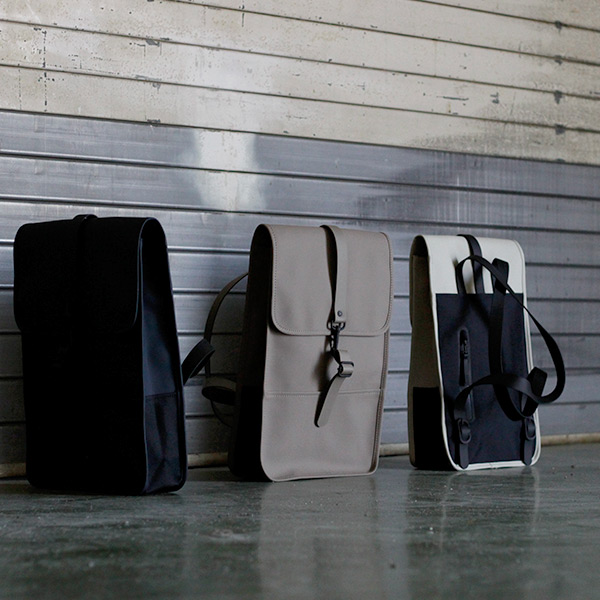 RAINS Backpack Mini レインズ バックパックミニ（撥水リュックサック 防水バッグ 止水ファスナー A4 PC収納 普段使い  フォーマル シンプル ミニマル デンマーク 男女兼用 2022年モデル ギフト) | シゼム楽天市場支店