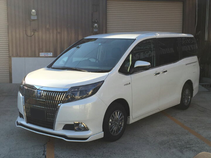 楽天市場】80エスクァイア前期専用ヘッドライトカバー スモーク  