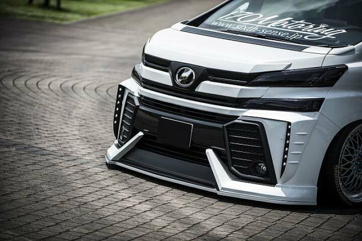 楽天市場】30ヴェルファイア前期 Zグレード フロントリップスポイラー 