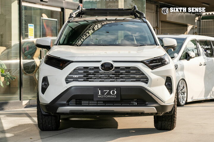 楽天市場】RAV4 ヘッドライトカバー スモーク : シックスセンス