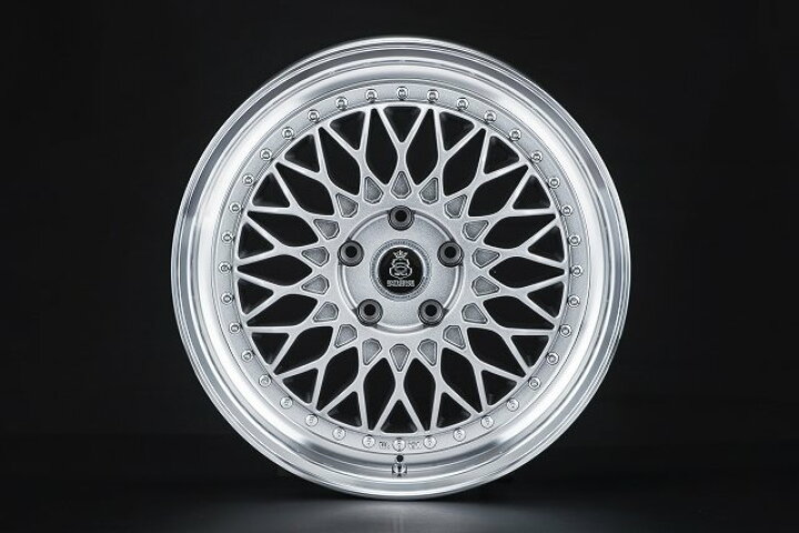楽天市場】ジュール JM-18 7.5j 18インチアルミホイール シルバー  