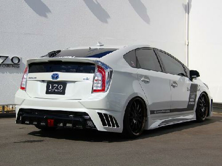 楽天市場】30プリウス リアバンパースポイラー : シックスセンス