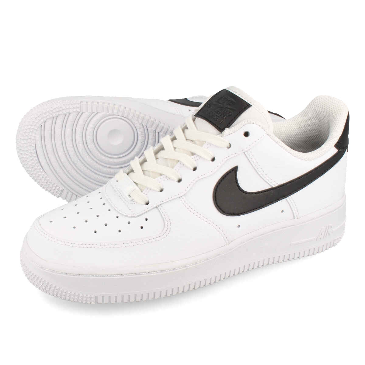 women's black and white nike air force 1