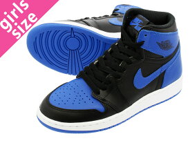 15時迄のご注文で即日発送可 NIKE AIR JORDAN 1 RETRO HIGH OG GS 【ROYAL】 ナイキ エア ジョーダン 1 レトロ ハイ OG GS BLACK/VARSITY ROYAL/WHITE 575441-007