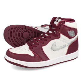 15時迄のご注文で即日発送可 NIKE AIR JORDAN 1 RETRO HIGH OG ナイキ エア ジョーダン 1 レトロ ハイ OG BORDEAUX/WHITE/METALLIC SILVER 555088-611