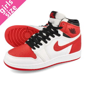 15時迄のご注文で即日発送可 NIKE AIR JORDAN 1 RETRO HIGH OG GS 【HERITAGE】 ナイキ エア ジョーダン 1 レトロ ハイ OG GS WHITE/UNIVERSITY RED/BLACK 575441-161