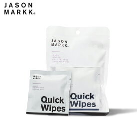 JASON MARKK QUICK WIPES - 3 PACK 拭き取るだけで簡単にクリーニングが可能なシートタイプクリーナー ジェイソンマーク クイックワイプス 3枚入り
