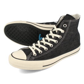 【お買い物マラソンSALE】 15時迄のご注文で即日発送可 CONVERSE ALL STAR 100 OKAYAMA DENIM HI コンバース オールスター 100 オカヤマ デニム ハイ BLACK 313041301SC553