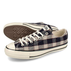 【お買い物マラソンSALE】 15時迄のご注文で即日発送可 CONVERSE ALL STAR US WOOL PLAID OX コンバース オールスター US ウール プレイド OX メンズ レディース スニーカー ローカット GRAY/NAVY/RED グレー 31310470