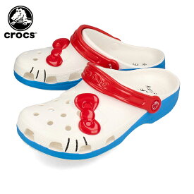 15時までのご注文で即日発送 CROCS HELLO KITTY IAM CLASSIC CLOG クロックス ハローキティ アイアム クラシック クロッグ レディース サンダル WHITE ホワイト 209438-100