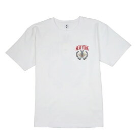 EXPANSION EMPIRE NEW YORK SS TEE エクスパンション エンパイア ニューヨーク SS Tシャツ メンズ 半袖Tシャツ WHITE ホワイト EXP-01EMPIRENY-WHT【追跡可能メール便・日時指定不可】