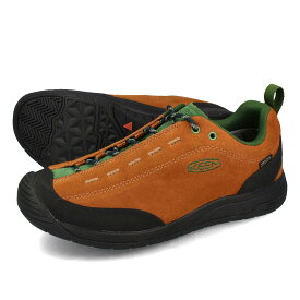 15時迄のご注文で即日発送可 KEEN JASPER II WP 【TOKYOHEMPCONNECTION*THC】 キーン ジャスパー ツー ウォータープルーフ メンズ スニーカー ローカット KEEN MAPLE/FOREST ELF ブラウン 1028549