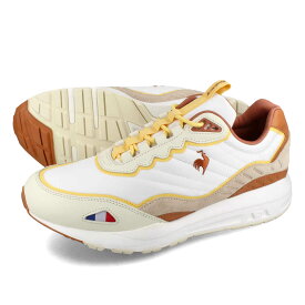 【プライスダウン】 15時迄のご注文で即日発送可 le coq sportif CRETE LCS R 700 Z1 ルコック スポルティフ クレタ LCS R 700 Z1 メンズ ローカット WHITE/BEIGE ホワイト ql1vjc18wb