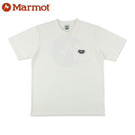 Marmot MMW POCKET-T マーモット MMW ポケット Tシャツ メンズ レディース 半袖Tシャツ BWT ホワイト TSSMC402-BWT【追跡可能メール便・日時指定不可】