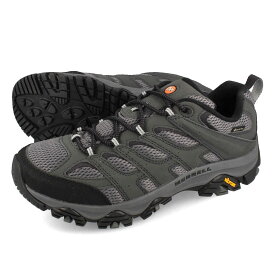 15時迄のご注文で即日発送可 MERRELL MOAB 3 SYNTHETIC GORE-TEX M 【WIDE WIDTH】 メレル モアブ 3 シンセティック ゴアテックス メンズ ローカット 防水 GRANITE グラナイト 灰色 J500243W