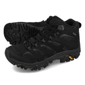 15時迄のご注文で即日発送可 MERRELL MOAB 3 SYNTHETIC MID GORE-TEX W メレル モアブ 3 シンセティック ミッド ゴアテックス ウィメンズ レディース スニーカー ミッドカット BLACK/BLACK ブラック J500424