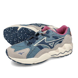 15時迄のご注文で即日発送可 MIZUNO WAVE RIDER 1 ミズノ ウエーブ ライダー 1 メンズ スニーカー ローカット DENIM BLUE/INDIGO/WINE ブルー d1ga238001