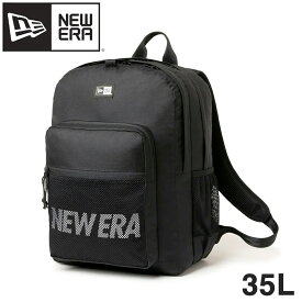 15時迄のご注文で即日発送可 NEW ERA CAMPUS PACK 35L ニューエラ キャンパスパック NEW ERA LOGO BLACK/WHITE 13517772