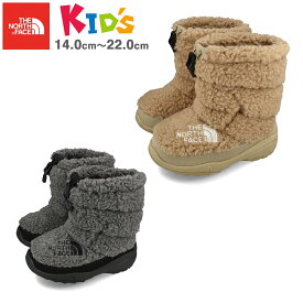 【プライスダウン】 15時迄のご注文で即日発送可 THE NORTH FACE K NUPTSE BOOTIE VII FLEECE ノースフェイス キッズ ヌプシ ブーティー VII フリース 子ども ブーツ nfj52373