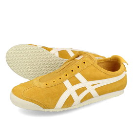 15時迄のご注文で即日発送可 Onitsuka Tiger MEXICO 66 SLIP-ON オニツカタイガー メキシコ 66 スリッポン メンズ レディース スニーカー ローカット GOLDEN GLOW/CREAM ゴールド 1183c157-750