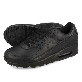 15時迄のご注文で即日発送可 NIKE AIR MAX 90 LTR ナイキ エア マックス 90 レザー BLACK/BLACK/BLACK cz5594-001