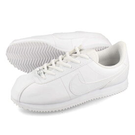 15時迄のご注文で即日発送可 NIKE CORTEZ BASIC SL GS ナイキ コルテッツ ベーシック SL GS レディース スニーカー ローカット WHITE/WHITE ホワイト 904764-100