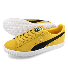 【お買い物マラソンSALE】 15時迄のご注文で即日発送可 PUMA CLYDE OG プーマ クライド OG メンズ スニーカー ローカット YELLOW SIZZLE/BLACK イエロー 391962-07