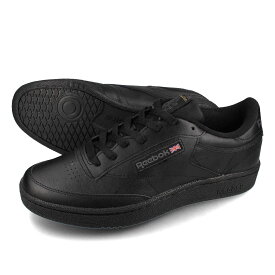 15時迄のご注文で即日発送可 Reebok CLUB C 85 リーボック クラブシー 85 メンズ レディース ローカット BLACK ブラック 100000153