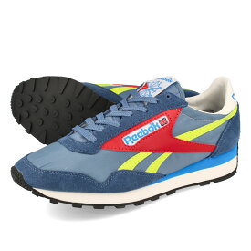 【お買い物マラソンSALE】 15時迄のご注文で即日発送可 Reebok AZTEC II リーボック アズテック 2 BLUE SLATE/NONE/ACID YELLOW gz9870