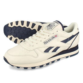 【楽天スーパーSALE】 15時迄のご注文で即日発送可 Reebok CLASSIC LEATHER 1983 VINTAGE リーボック クラシックレザー 1983 ヴィンテージ メンズ スニーカー ローカット VINTAGE CHALK ブルー 100202782