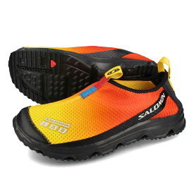 【プライスダウン】 15時迄のご注文で即日発送可 SALOMON RX MOC 3.0 サロモン リラックス モック 3.0 メンズ レディース ローカット BLACK/LEMON/HIGH RISK RED ブラック l47298200