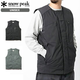 【プライスダウン】 15時迄のご注文で即日発送可 SNOW PEAK FR 2L DOWN VEST スノーピーク エフアール 2L ダウン ベスト メンズ レディース 秋冬 アウター ジャケット 中綿 BLACK FORESTGREEN 2色展開 JK-22AU002