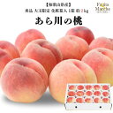 【送料無料】【和歌山県産】秀品　あら川の桃　大玉限定　化粧箱入　1箱　約2kg(北海道沖縄別途送料加算)