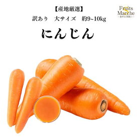 【送料無料】【西日本産】訳あり 人参 大 約9〜10kg(北海道沖縄別途送料加算)