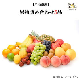 【送料無料】旬の果物詰め合わせセット5品(北海道沖縄別途送料加算)