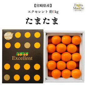 【送料無料】【宮崎県産】たまたまエクセレント　大きさお任せ　約1kg (北海道沖縄別途送料加算)