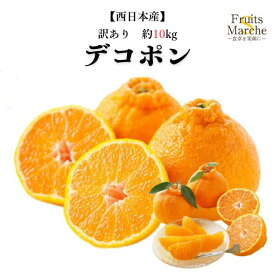 【送料無料！】デコポン 熊本県産 西日本産 10kg 訳あり 大きさお任せ 不知火 みかん 柑橘類 訳ありデコポン 送料無料（北海道・沖縄県は別途送料加算）