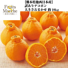 【送料無料！】デコポン 熊本県産 西日本産 10kg 訳あり 大きさお任せ 不知火 みかん 柑橘類 送料無料（北海道・沖縄県は別途送料加算）