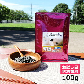 【初回お試しサンプル・送料無料】犬用療法食・腎臓の健康サポート100g入り・Dr.宿南のキセキのごはん（鹿肉ドッグフード/国産/無添加/デイリースタイル/犬/獣医師開発）※1世帯1個限り