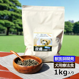 Dr.宿南のキセキのごはん（旧・DearMate）GF皮膚の健康ケア1kg（全犬種用）ディアメイト/国産/ルーミート/犬/獣医師開発）
