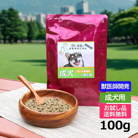 【初回お試しサンプル・送料無料】DailyStyle プレミアムドッグフード成犬用 1歳〜7歳未満 100g 全犬種用 ベニソン 国産 無添加 鹿肉ドッグフード 犬 獣医師開発 ※1世帯1個限り