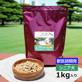 DailyStyle プレミアムドッグフード　高齢犬用 7歳以上 シニア犬 1kg入り 全犬種用 デイリースタイル ベニソン 国産 無添加 鹿肉ドッグフード 犬 獣医師開発