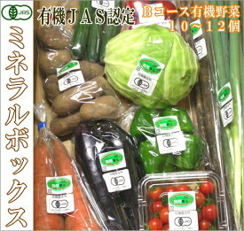 ミネラルボックス 有機JAS野菜詰め合わせBコース(青森県　はまなす生産組合)無農薬オーガニック野菜セット・送料無料・クール便無料