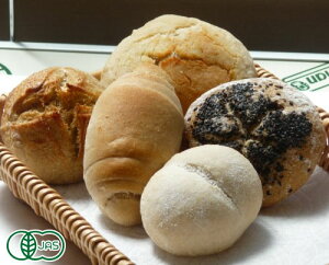 [クール冷凍][自然栽培]　お試しパンお気軽セット(5種5品)(青森県　SKOS合同会社)