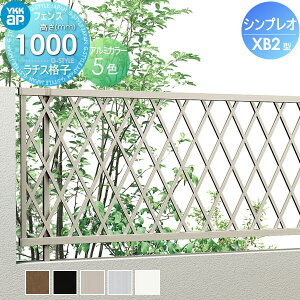�y���������T�Ώہz�t�F���X YKK YKKap �V���v���I�t�F���XXB2�^ �t�F���X�{�� H1000 T100 W2000×1000 ���`�X�i�q�^�C�v ��8F�^ ���E ���O �A���~ �`�ރt�F���X�K�[�f�� DIY �� �� �͂�