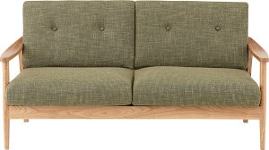 東谷 バッスム 3人掛 グリーン 完成品 RTO-931GR ソファ RTO-931GR